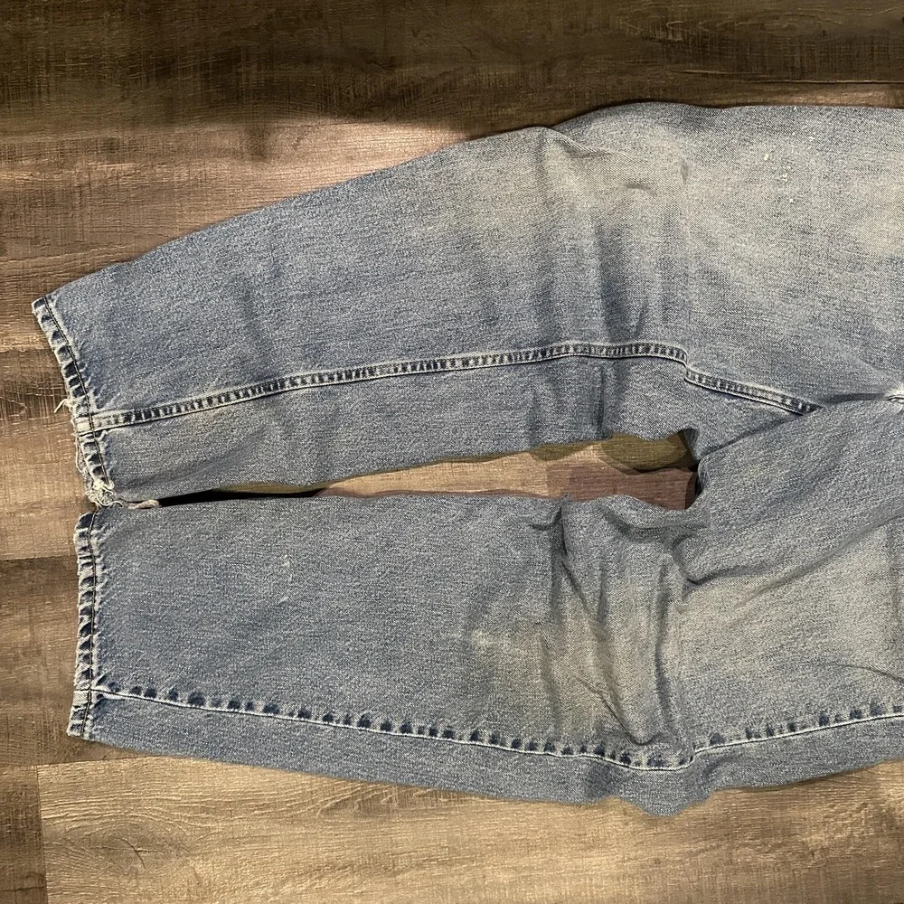Levi's 550 Jeans Mens 36x32 Blue Relaxed Fit Baggy Wide Leg Distressed Y2K Denim